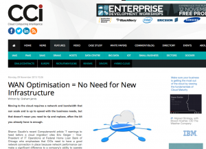 WAN Optimization = No need for new Infrastructure Bridgeworks