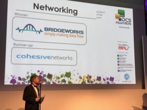 Bridgeworks Wins Networking Vendor of the Year 2017! Bridgeworks