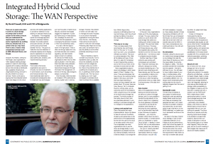 Integrated Hybrid Cloud Storage: The WAN Perspective Bridgeworks