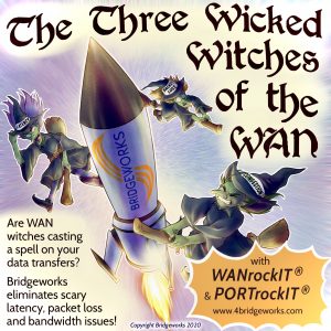 Witch WAN Solution Mitigates the Fright of Latency and Packet Loss? Bridgeworks