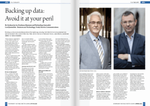 Backing Up Data: Avoid it at your peril Bridgeworks